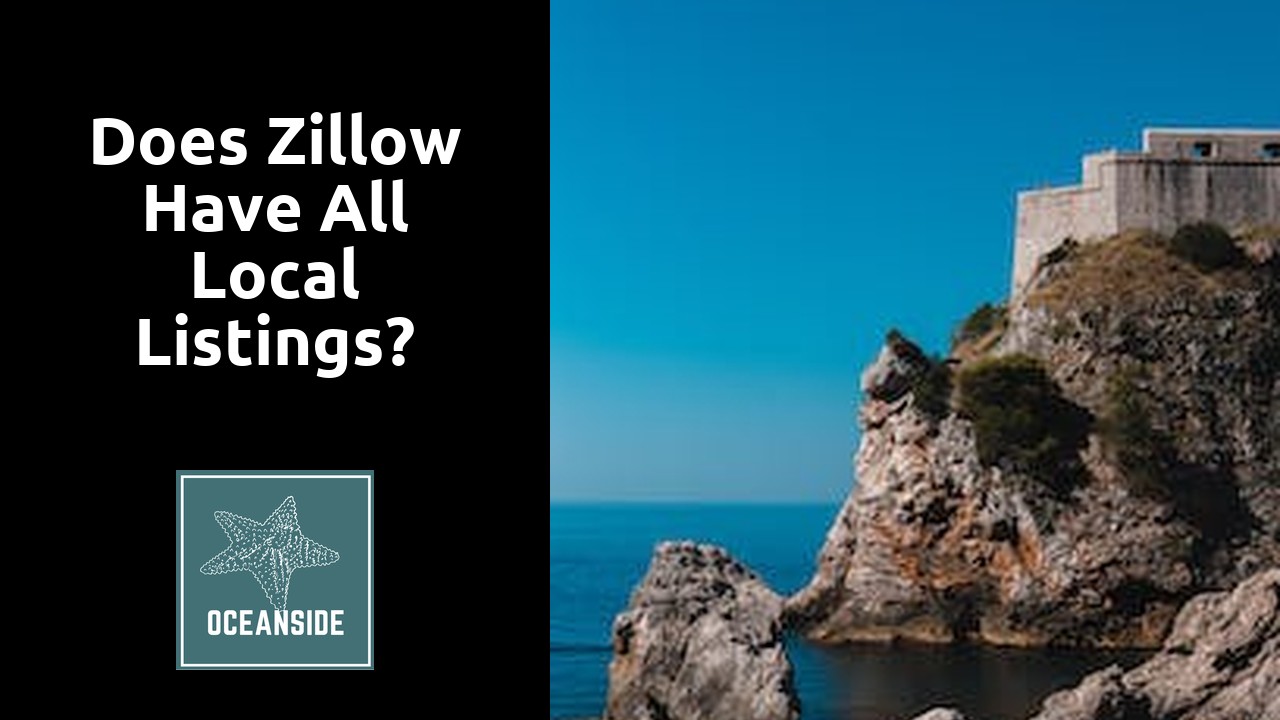 Does Zillow have all local listings?